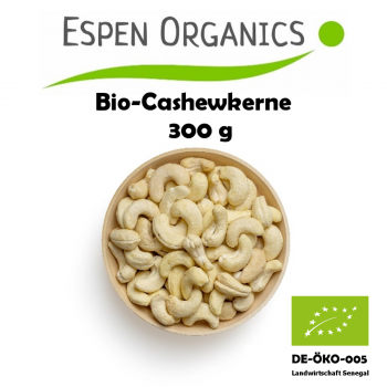 200g Organic Cashew Kernels roasted and salted